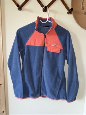 Columbia PFG Full Zip Fleece Jacket, Size Small